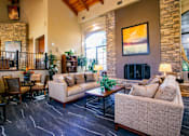 Thumbnail 7 of 22 - Resident Clubhouse at Scottsdale Hayden Apartments for Rent Near Phoenix