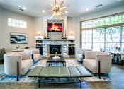 Thumbnail 7 of 22 - Elegant Resident Clubhouse at Apartments For Rent in Houston