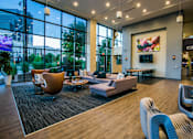 Thumbnail 3 of 26 - Resident Clubhouse at Buckhead Apartments for Rent Near Suntrust Park