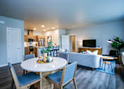 Thumbnail 6 of 19 - Spacious Living Room at Apartments in Portland Oregon