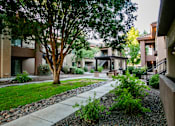 Thumbnail 15 of 15 - Beautiful Lawns and Courtyards at Gated Apartments in Tucson