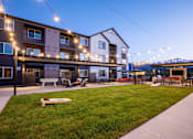 Thumbnail 22 of 23 - Outdoor Patio with Games in Colorado Springs