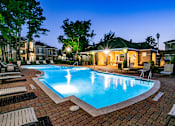 Thumbnail 3 of 22 - Sparkling Swimming Pool at Apartments Near Downtown Houston