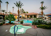 Thumbnail 3 of 18 - Two Whirlpool Spas at Apartments in Las Vegas Nevada