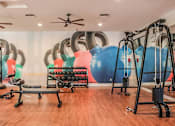 Thumbnail 20 of 25 - Gym with Free Weights at Apartments in North Phoenix AZ