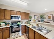 Thumbnail 3 of 24 - Full Kitchen at ABQ Apartment Rental