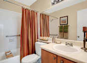 Thumbnail 8 of 24 - Bathroom at ABQ Apts for Rent