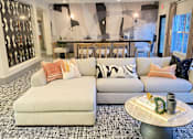 Thumbnail 10 of 16 - Comfortable Clubhouse Lounge at Talavera Apartments