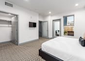 Thumbnail 24 of 26 - Bedroom With Closet at Lido Apartments - 4025 Grandview, Culver City