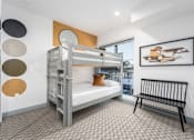 Thumbnail 7 of 26 - a bunk bed in a bedroom with a window at Lido Apartments - 4025 Grandview, California