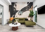 Thumbnail 18 of 26 - Modern Living Room at Lido Apartments - 4025 Grandview, California
