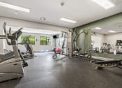 Thumbnail 9 of 21 - the gym with treadmills and other exercise equipment at 1861 muleshoe road