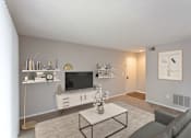 Thumbnail 1 of 25 - Modern Living Room at Chinoe Creek Apartments, Lexington, Kentucky