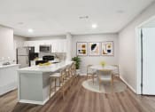 Thumbnail 15 of 19 - Kitchen with a Large Island