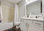 Thumbnail 11 of 19 - Bathroom with Bathtub at Chapel View Apartments in Chapel Hill, NC