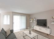 Thumbnail 2 of 25 - Living Room With TV at Chinoe Creek Apartments, Lexington 40502