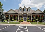 Thumbnail 1 of 26 - Exterior view of leasing office at The Resort At Lake Crossing Apartments, PRG Real Estate, Lexington, Kentucky