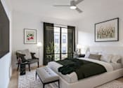 Thumbnail 5 of 13 - A bedroom at Poppy in Richmond, VA