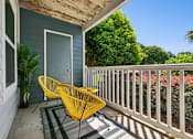 Thumbnail 17 of 21 - Outdoor Deck at Palmetto Place Apartments