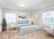 Thumbnail 11 of 19 - Bedroom With Expansive Windows at Hyde Park Townhomes, PRG Real Estate Management, Chester, VA