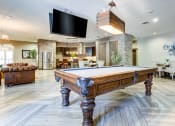 Thumbnail 9 of 31 - Clubhouse - Pool Table - TV's - Coffee Center at District at Medical Center, San Antonio