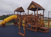 Thumbnail 15 of 19 - Playground - Fully Fenced In  at Overlook at Stone Oak Park Apartments, Texas