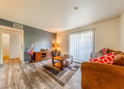 Thumbnail 6 of 11 - Spacious Living Room at Oaks of Westlakes Apartments, San Antonio, TX, 78245