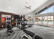 Thumbnail 1 of 22 - A Gym with a Variety of Equipment