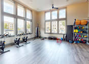 Thumbnail 20 of 48 - the gym with bikes