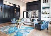 Thumbnail 26 of 60 - Clubhouse lounge with contemporary furniture and decor at Avli At Crosstown Center Apartments, TAMPA, Florida