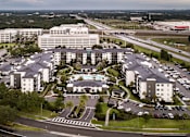 Thumbnail 17 of 60 - Aerial view of residential community with highway access at Avli At Crosstown Center Apartments, TAMPA, FL