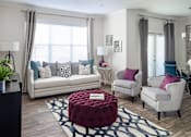 Thumbnail 6 of 31 - Living Room at Manchester Place Apartments, Lithia Springs, Georgia