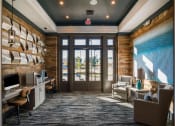 Thumbnail 42 of 78 - Outstanding Business Center at Pointe at Prosperity Village Apartments for Rent in North Carolina