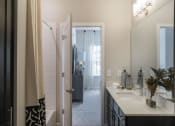 Thumbnail 58 of 78 - Renovated Pointe at Prosperity Village Bathrooms With Quartz Counters in Charlotte Apartments for Rent