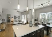 Thumbnail 64 of 78 - Spacious Pointe at Prosperity Village Living Room With Kitchen in Charlotte, North Carolina Rental Homes