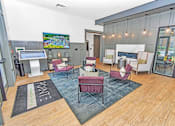 Thumbnail 28 of 48 - the lobby at Pointe at Research Park
