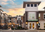 Thumbnail 1 of 34 - Leasing office at Pointe at Lake Crabtree Apartments, Morrisville, NC, 27560