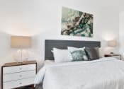 Thumbnail 2 of 17 - Bedroom with relaxing bed at Panton Mill Station Apartments,J Street Property Services, LLC, South Elgin