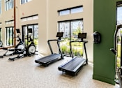 Thumbnail 41 of 47 - Modern fitness center with cardio equipment at The Bluewood