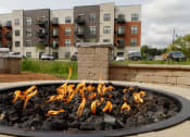 Thumbnail 4 of 17 - Outside Fire pit for social gatherings at Panton Mill Station Apartments,J Street Property Services, LLC, Illinois, 60177
