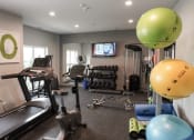 Thumbnail 5 of 17 - Fully Equipped Fitness center treadmill at Panton Mill Station Apartments,J Street Property Services, LLC, South Elgin, IL, 60177