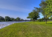 Thumbnail 13 of 17 - Riverside park for dog walks at Panton Mill Station, South Elgin, IL, 60177