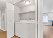Thumbnail 14 of 38 - Full-size In-Home Washer and Dryer at The Buttes Apartments, Loveland, CO