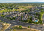 Thumbnail 28 of 29 - An aerial view of a neighborhood at Eagles Landing Apartments