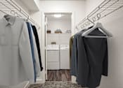 Thumbnail 23 of 33 - Our Walk-In Closets with In-Unit Wash and Dryer at Horizon East Apartments