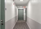 Thumbnail 10 of 27 - The Interior Hallways at Horizon East Apartments.