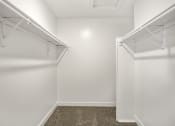 Thumbnail 13 of 29 - A spacious walk-in closet at Hilltop View Apartments