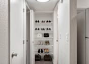 Thumbnail 17 of 33 - A linen closet at Horizon East Apartments