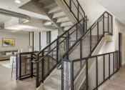 Thumbnail 2 of 21 - Our Apartment Building Interior Staircase at Sleek Lofts