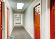 Thumbnail 4 of 15 - Hallway at Fountainhead Apartments, Denver, CO, 80203